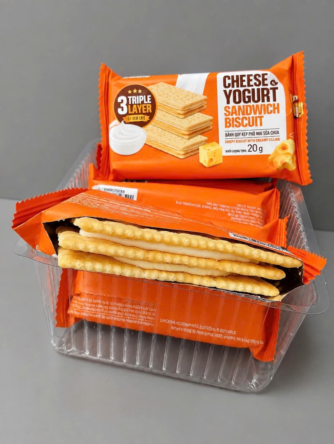 Cheese Yogurt Cracker
